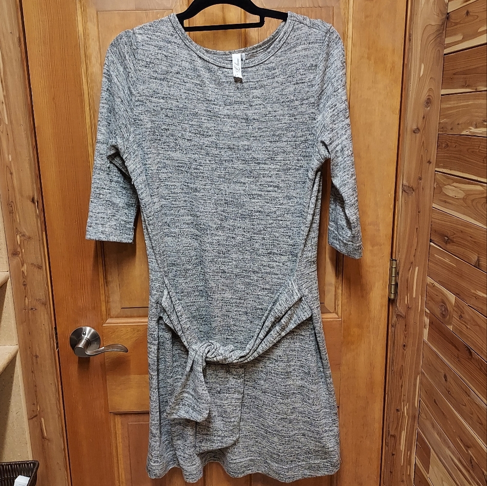 Front tie dress